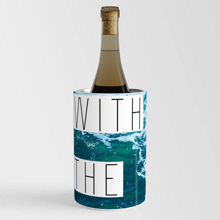 Ocean Waves | Go With the Flow  Wine Chiller