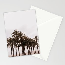 Palm trees on the beach | Fine art wanderlust travel photography Art Print Stationery Card