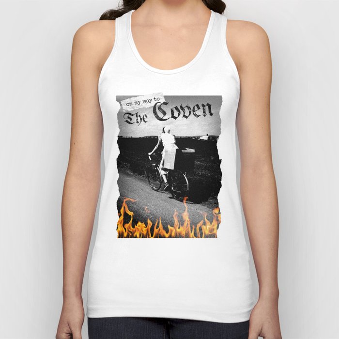 Coven collage flames Tank Top