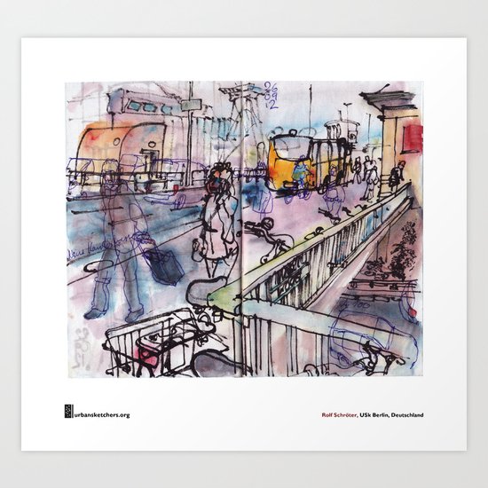 Rolf Schröter, "Wschschrrrrh" Art Print