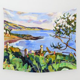 Dana Point View Wall Tapestry