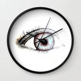 Eye Apparel Wall Clocks Society6