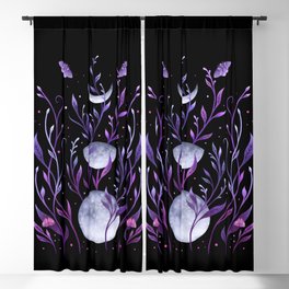Phase & Grow - Purple Blackout Curtain