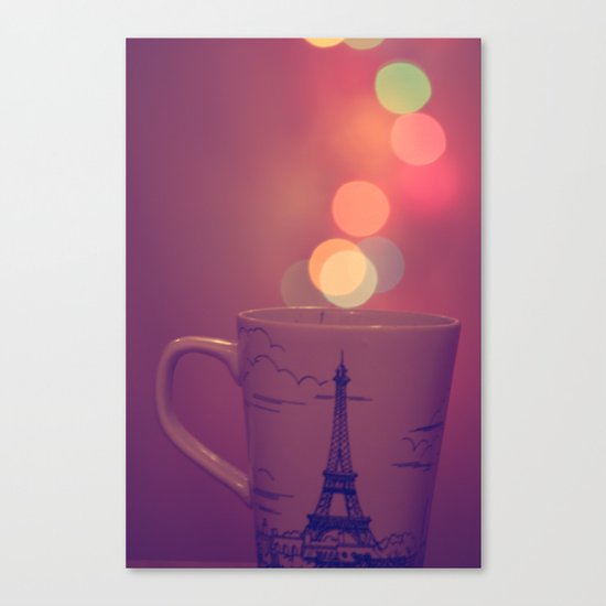 Cup Full of Bokeh Canvas Print