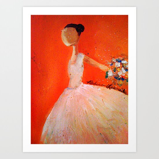 Ballerina Art Print