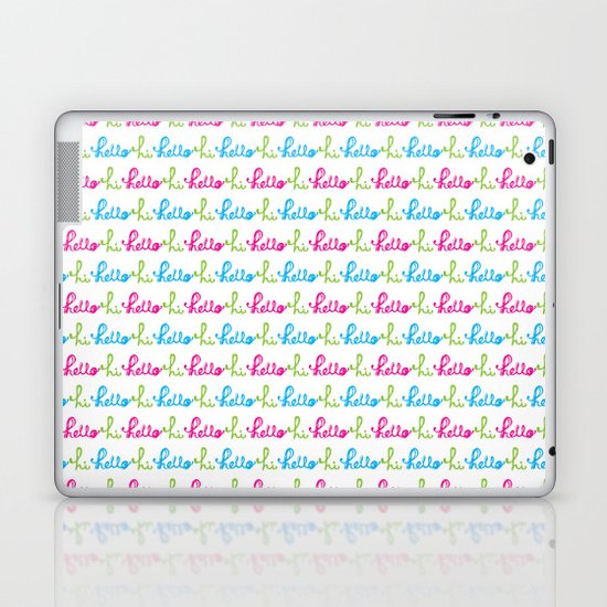 Hello Hi Laptop & iPad Skin