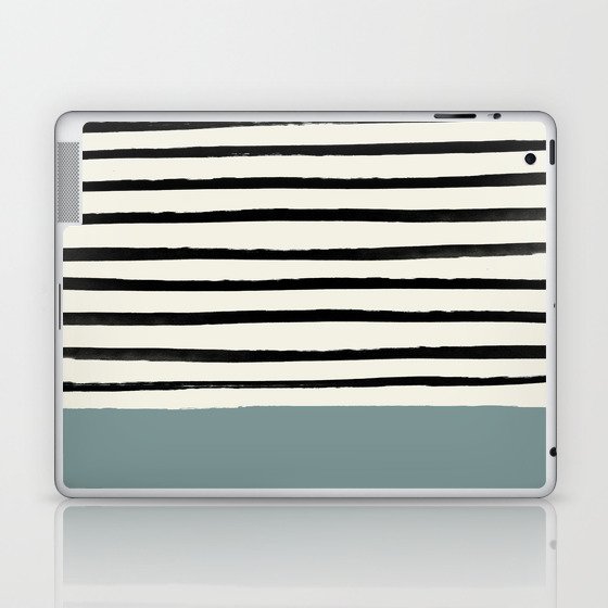River Stone & Stripes Laptop & iPad Skin