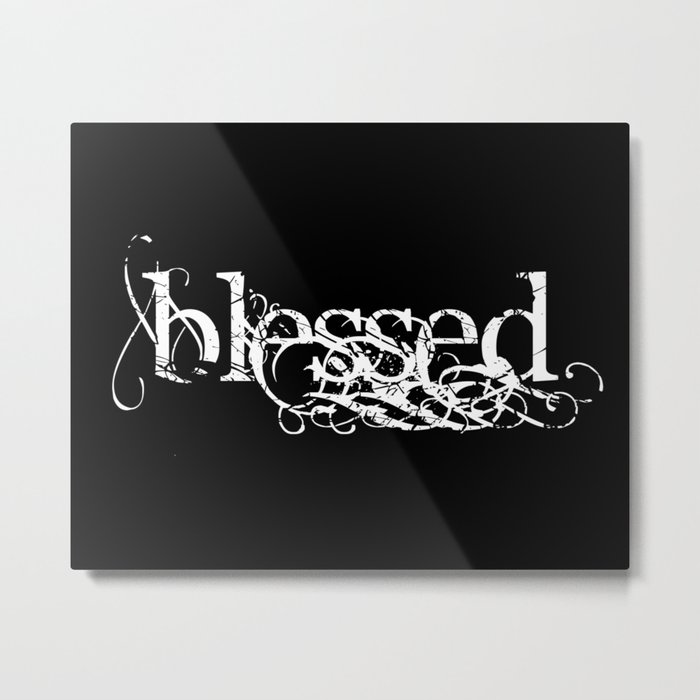 Blessed Metal Print