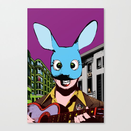 Newer than jazz Canvas Print
