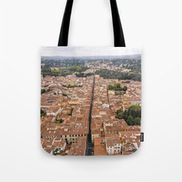 The Narrow Streets of Florence - Italy Tote Bag