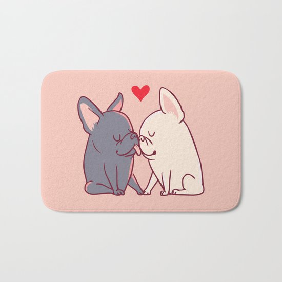 French Kiss Bath Mat