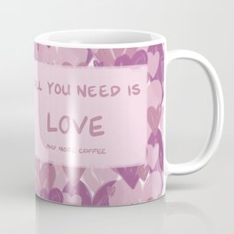 Infinite hearts pink Coffee Mug