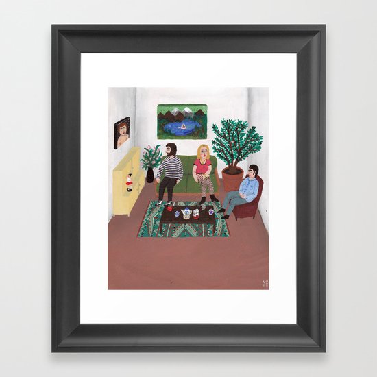 The Callgirl Framed Art Print