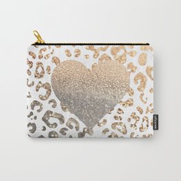 GOLD HEART LEO Carry-All Pouch