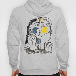 Pablo Picasso Kiss 1979 Artwork Reproduction For TShirts, Framed Prints Hoody