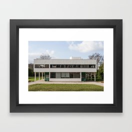 Villa Savoye Framed Art Print