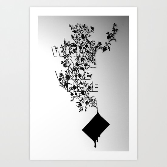 Wish You Were Here Art Print