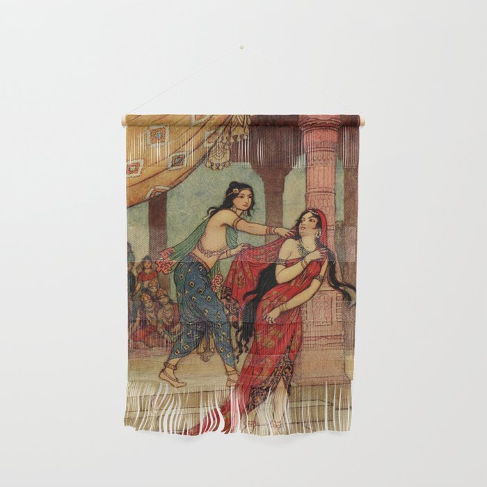 The ordeal of Queen Draupadi Wall Hanging