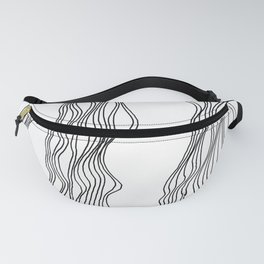 Parallel Lines No.: 03. "Abstracts" Fanny Pack | Minimalism, Graphicdesign, Linesdrawing, Pendrawing, Parallellines, Wavesdrawing, Istvanocztos, Simpledrawing, Minimalart 
