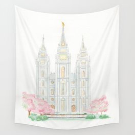 Salt Lake Temple  Wall Tapestry