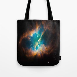 Hubble picture 74 : Planetary Nebula in Pyxis constellation NGC 2818 Tote Bag