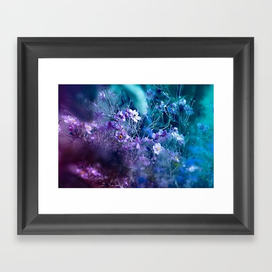 WILD FLOWERS Framed Art Print