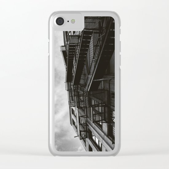 Brooklyn Architecture Clear iPhone Case