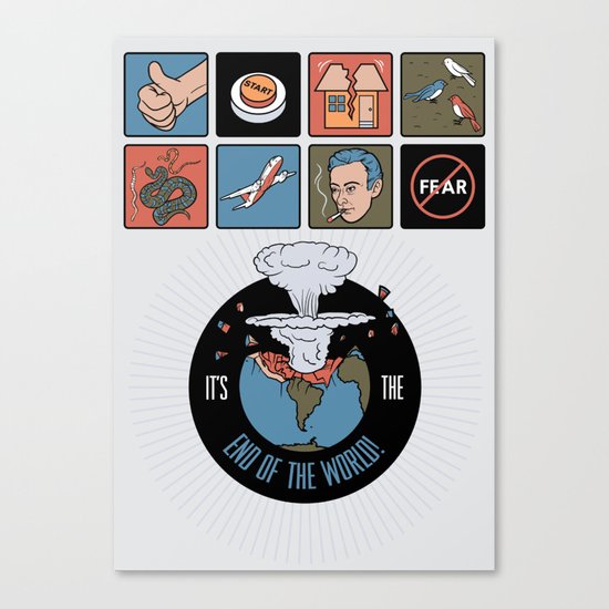 It Starts With An Earthquake Canvas Print