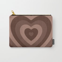Chocolate HeartBeat Carry-All Pouch