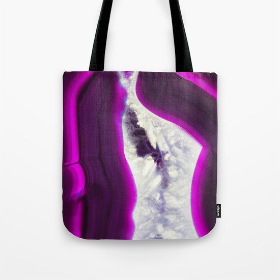 Luminescent Agate Tote Bag