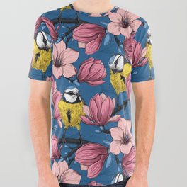 Spring time All Over Graphic Tee