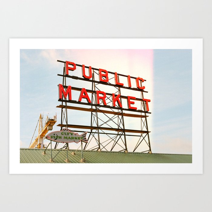 Seattle Washington | Film Photography | PNW Travel Art Print