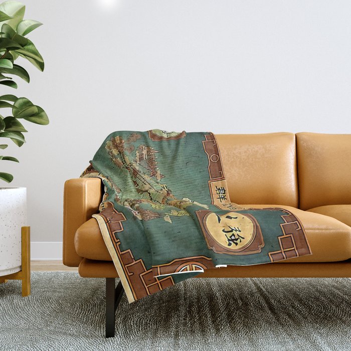 Avatar the last hot sale airbender throw blanket