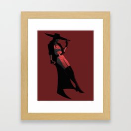 NOLCHA Rouge Framed Art Print