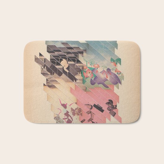 s t r i s c i a t o Bath Mat