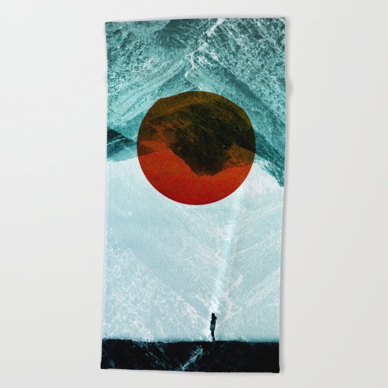 Found in isolation Beach Towel
