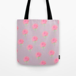 retro design with roses Tote Bag