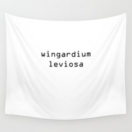 Wingardium Leviosa enchantment Wall Tapestry