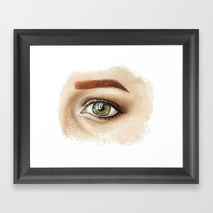 My eye Framed Art Print
