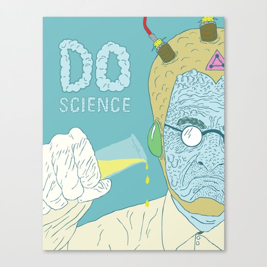 Do Science Canvas Print