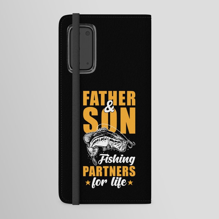 Angler Father And Son Fishing Partners For Life Android Wallet Case
