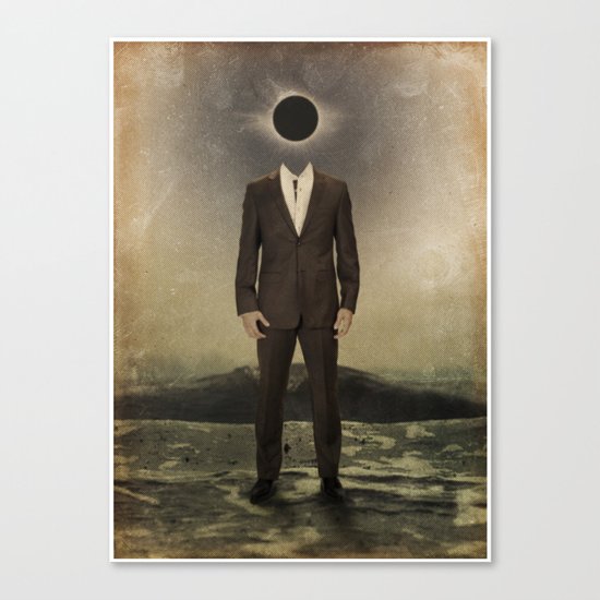 "Black and White" Canvas Print