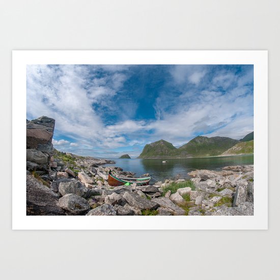 Lofoten islands Art Print