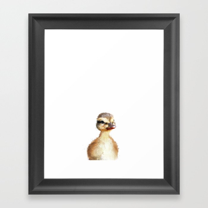 Little Duck Framed Art Print