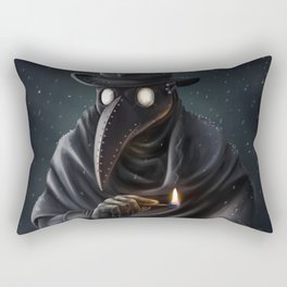 Plague doctor Rectangular Pillow