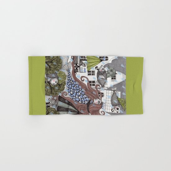 Rainy Days Hand & Bath Towel