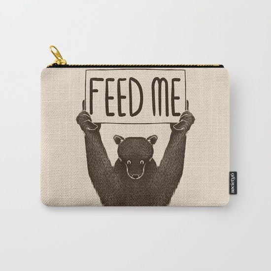 Feed Me Bear Carry-All Pouch