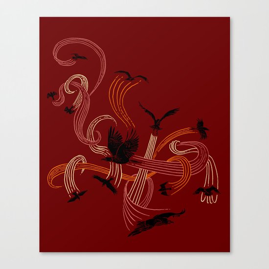 Holding Pattern Canvas Print