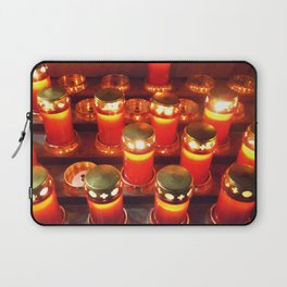 CHURCH CANDLES. Laptop Sleeve