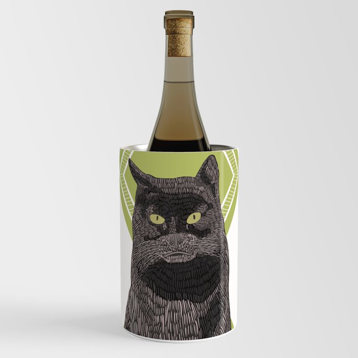 Black Cat - Green Wine Chiller
